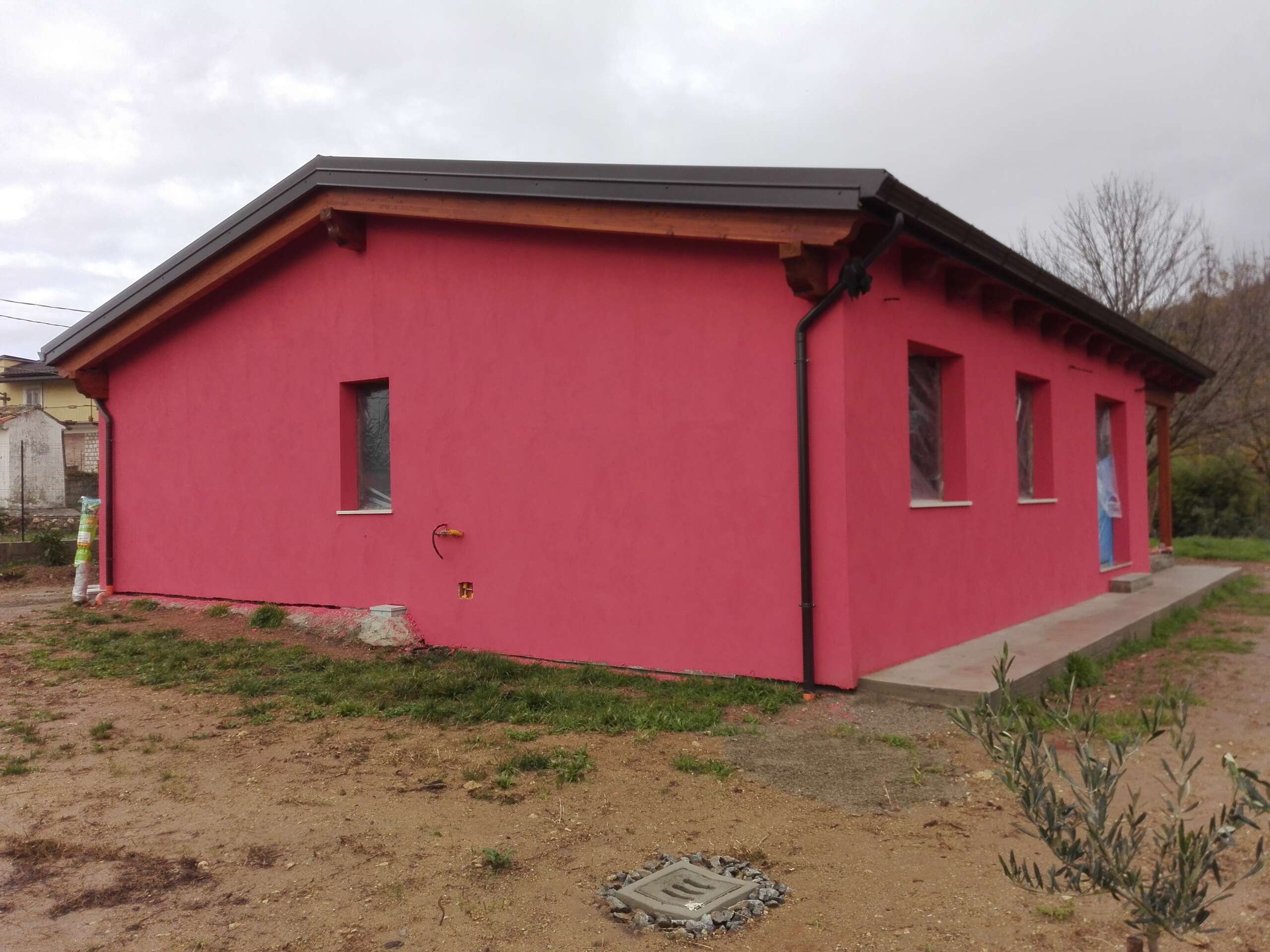 Casa in legno Balloon-Frame