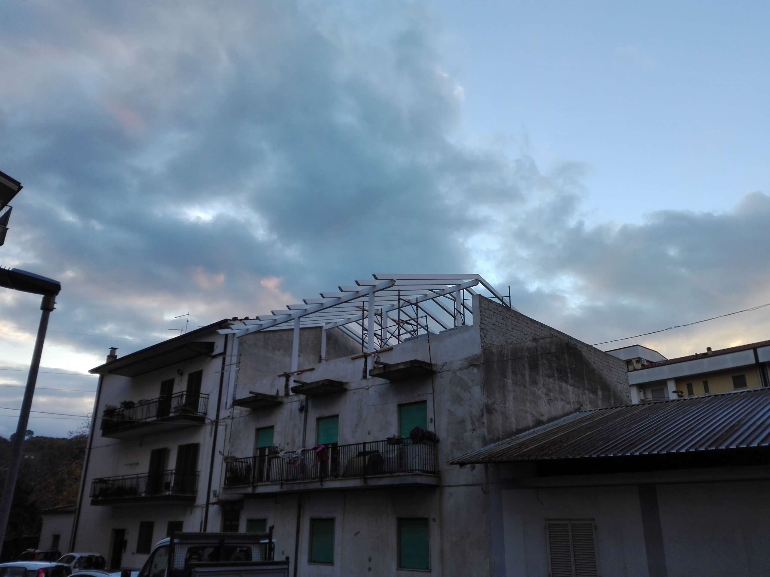 Casa in legno Balloon-Frame